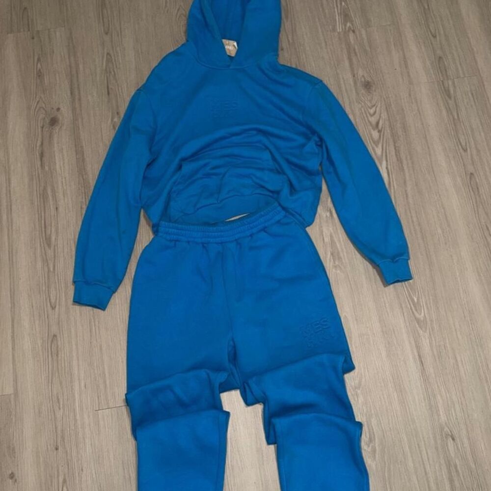 Meshki Women's Blue Joggers-tracksuits